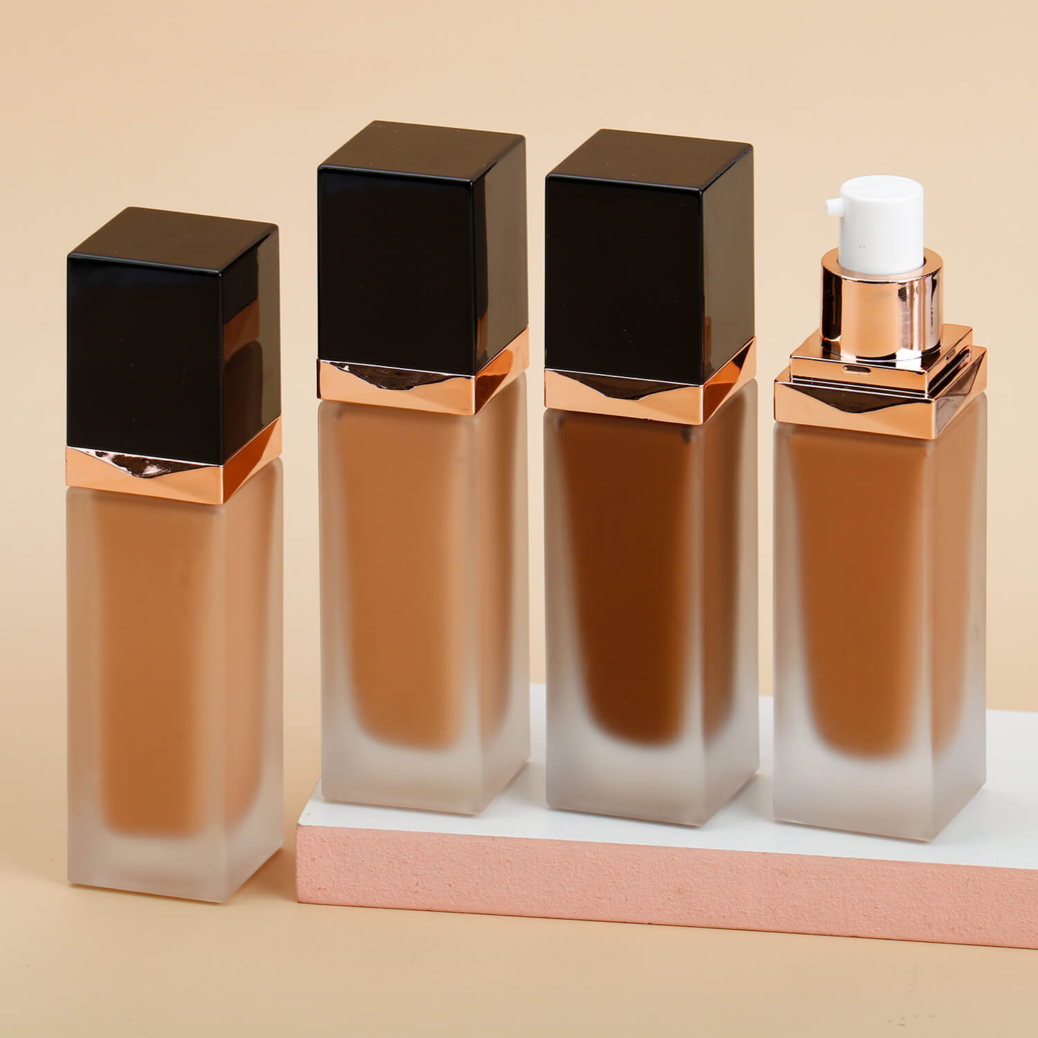 Best Full Coverage Foundation Liquid Foundation Waterproof Matte Cosmetics Private Label High Quality Makeup Liquid Makeup
