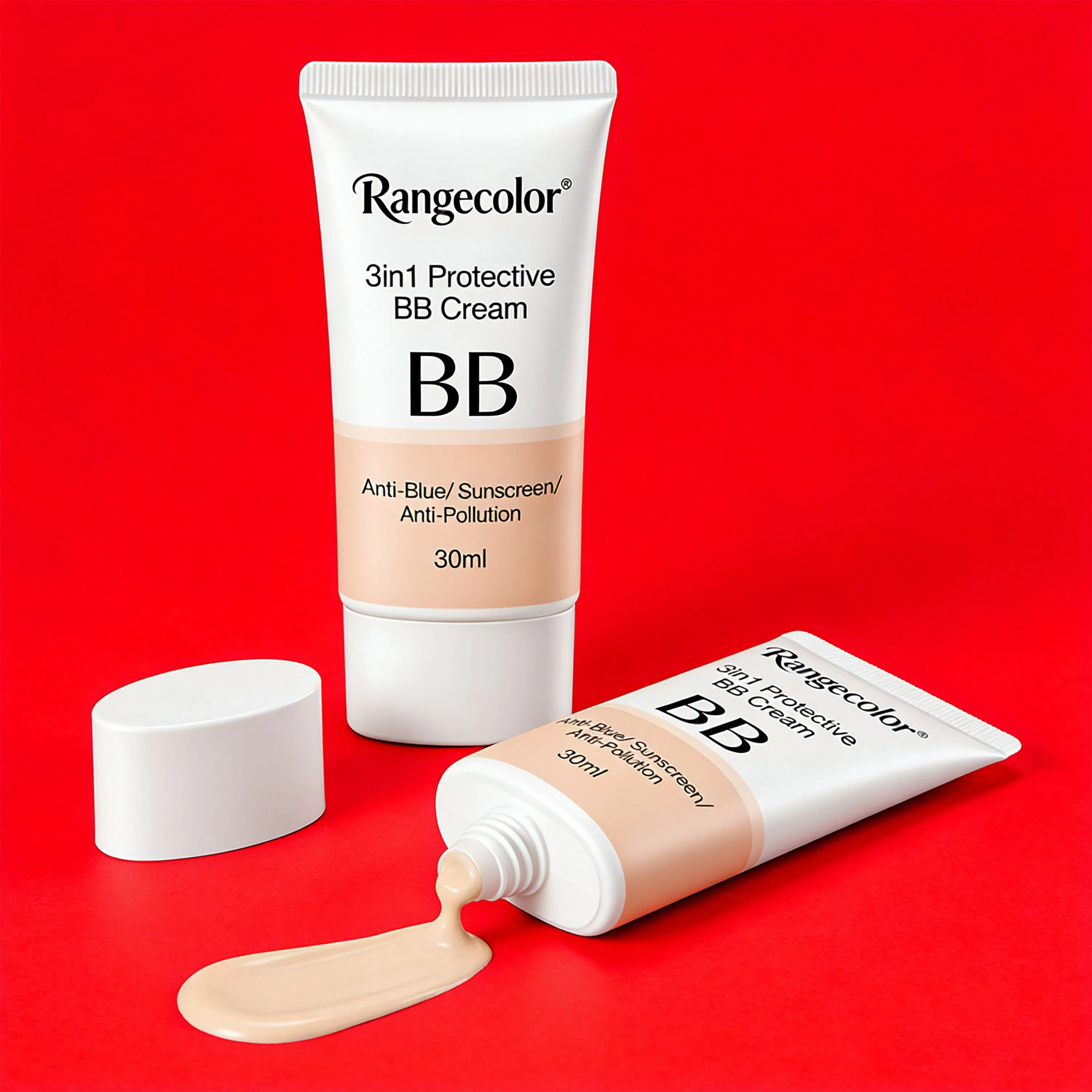 Triple-Defense Bb Cream Cc Cream Sun Protection, Blue Light Shield, Anti-Pollution, Isolation, Repair, Brightening, Antioxidant, Moisturizing &amp; Nourishing
