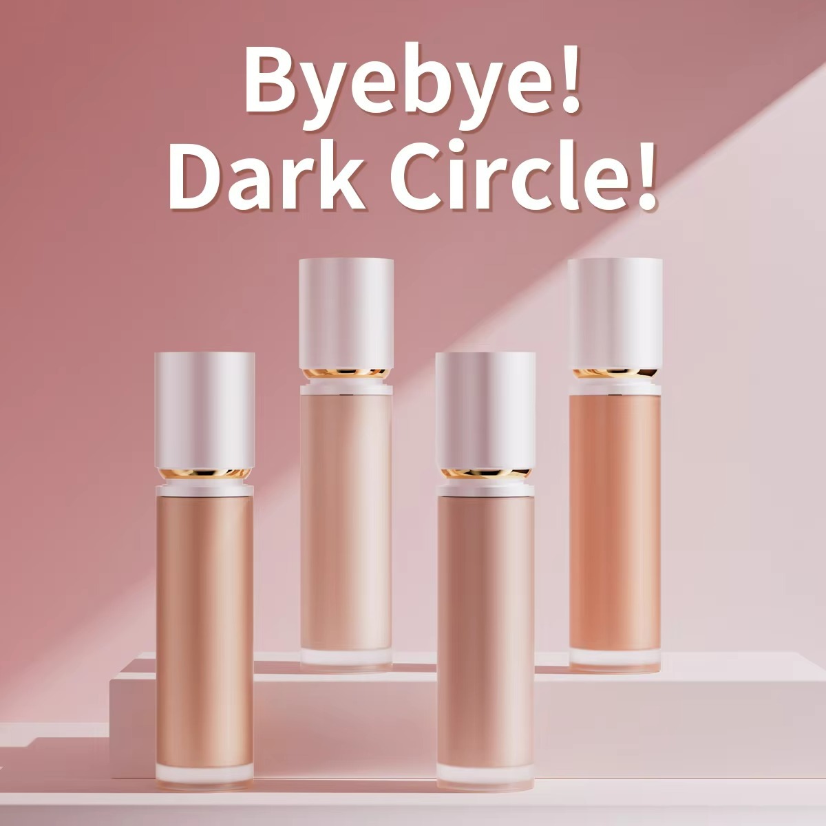 Hot-Selling Waterproof 30-Color Liquid Concealer Brush Self-Heating Soft Matte Foundation 10ml All Skin Types