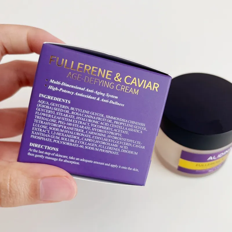 Caviar Fullerene Anti-Aging Replenishing Moisture Cc Cream Deep Anti-Oxidation Skin Firming Cream Nourishes Restores Hydrates G