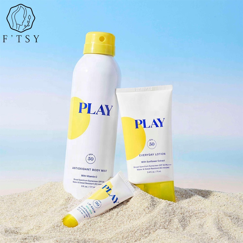 Private Label Organic Natural Tinted Best Mineral Body Sunscreen Cream Moisturizer Whitening Organic Sunscreen Cream