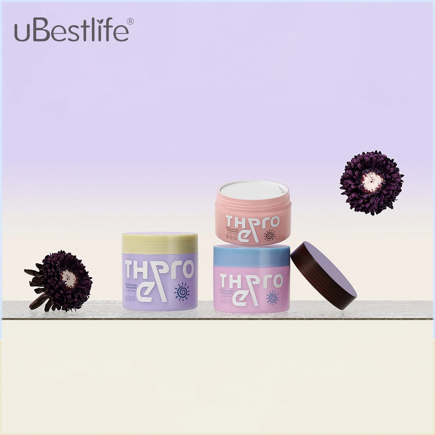 Cc 300ml 400ml 500ml Luxury Body Butter Jar Cosmetic Cream Body Scrub