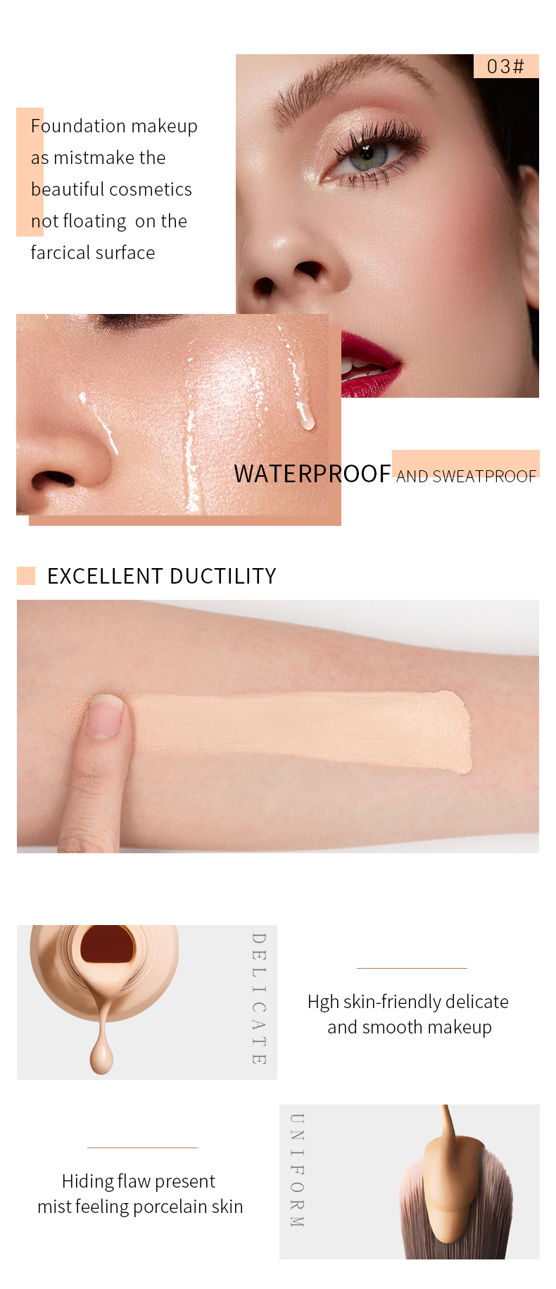 Liquid Foundation bottle design
