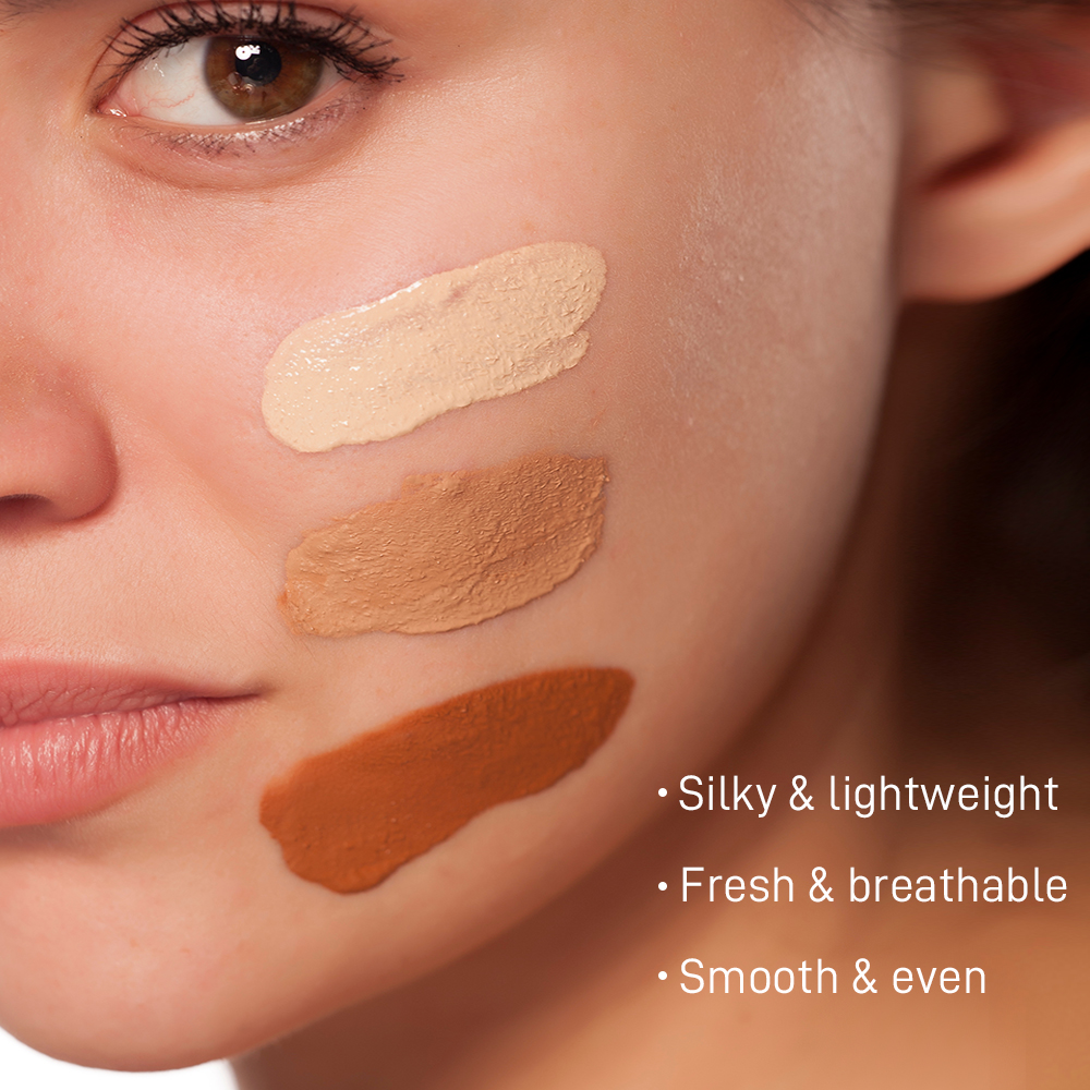 Luminous Hydrating Foundation for Hot Humid Weather with Lightweight Feel 50 Shades Dewy Finish Cruelty Free Wholesale