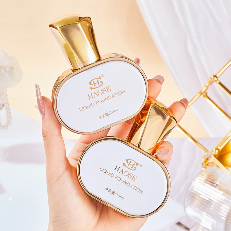 Customized Snail Essence Moisturizing Liquid Foundation Long-Lasting BB CC Cream Invisible Pore Air Cushion Dark Concealer