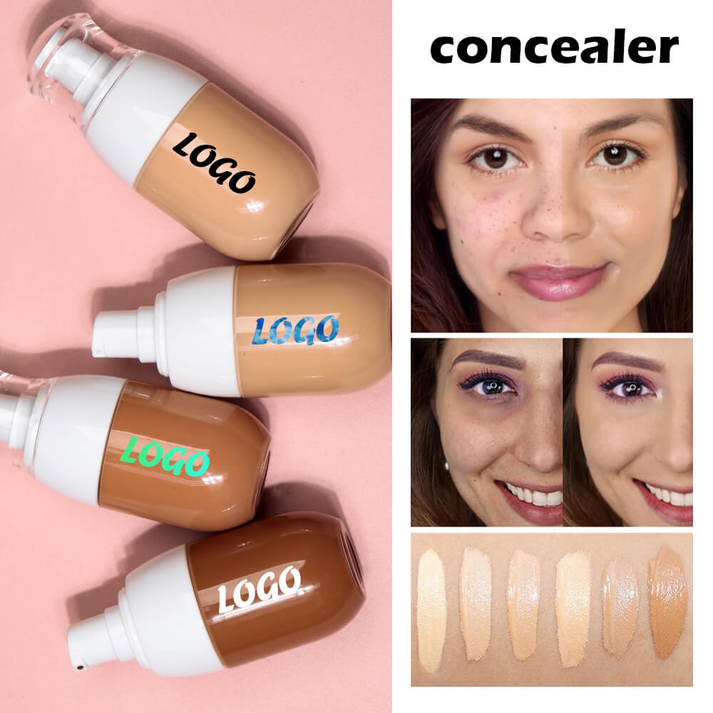 COEOVO Custom Logo Vegan Cream Makeup Full Coverage Foundation Waterproof Liquid Foundation