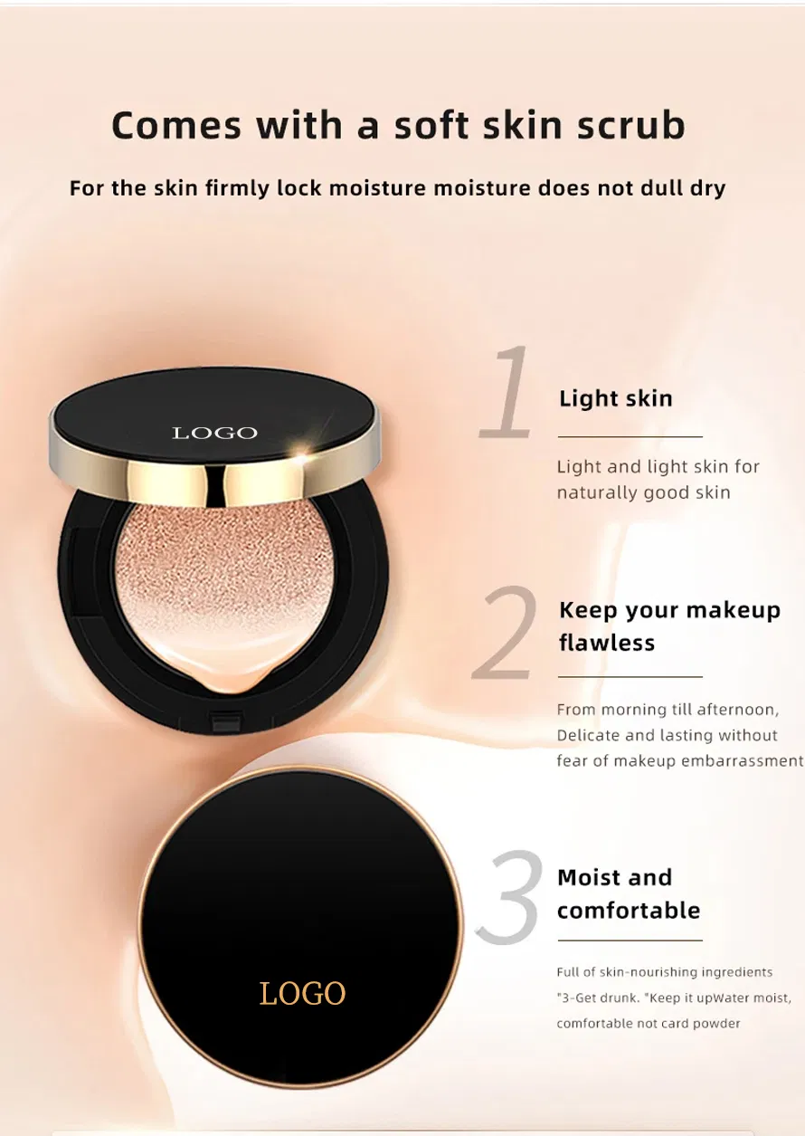 Best Quality Bb Cc Moist Air Cushion Waterproof Makeup Foundation Cream with SPF Foundation