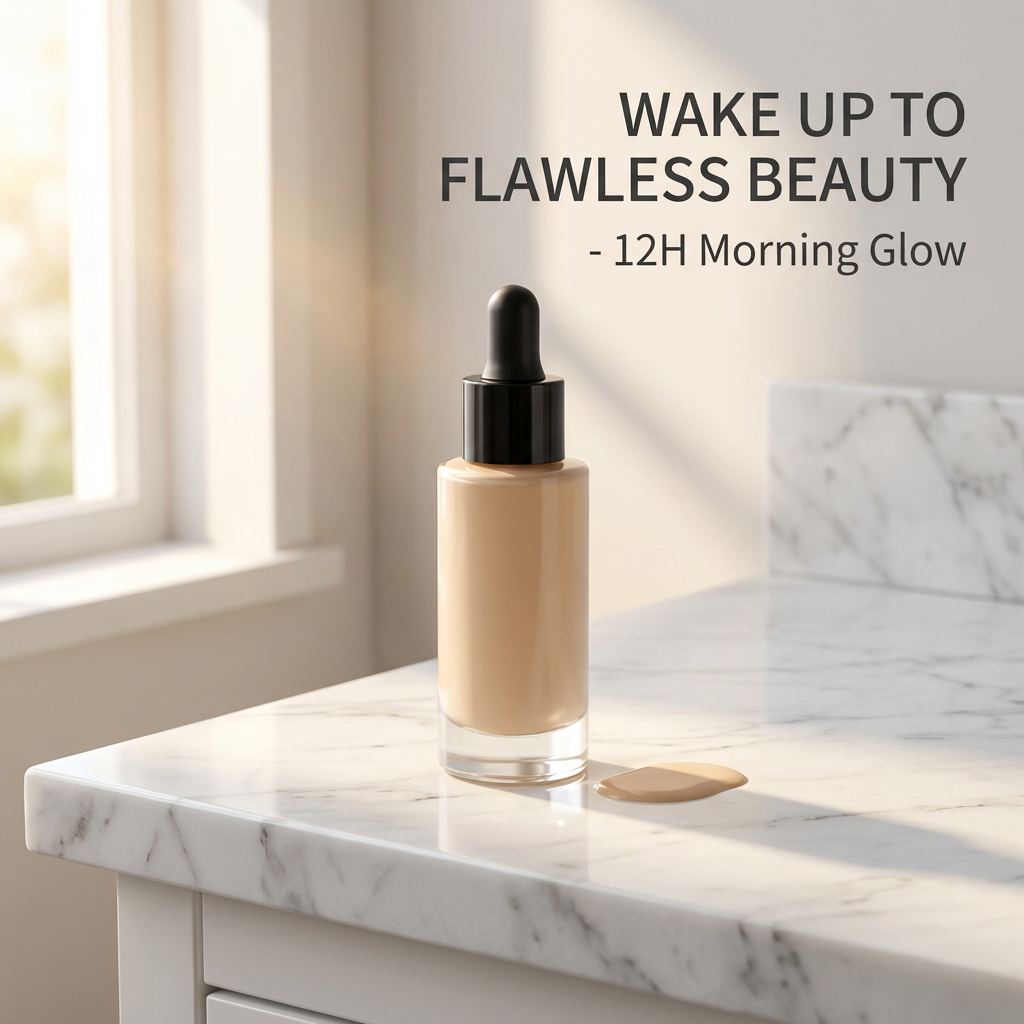 OEM Private Label Liquid Foundation Full Coverage Matte Waterproof Long Lasting Moisturizing Face Makeup Base Foundation
