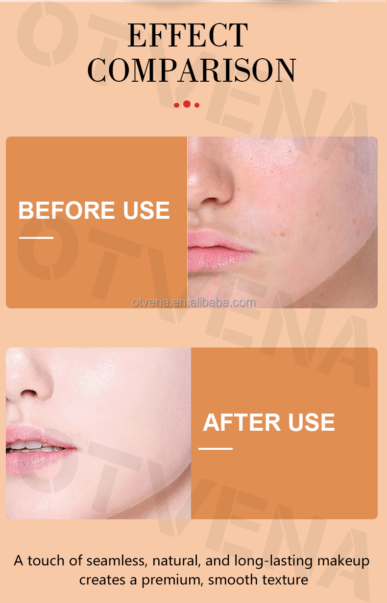 Private Label Makeup CC Cream Waterproof Long Lasting Air Cushion Foundation