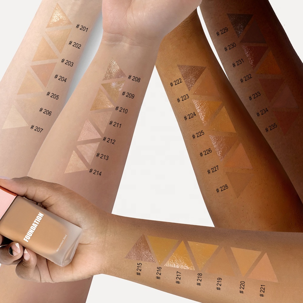 Wholesale Custom Logo Face Make up Foundation Cream Vegan High Quality Luxury Makeup Foundation (New)