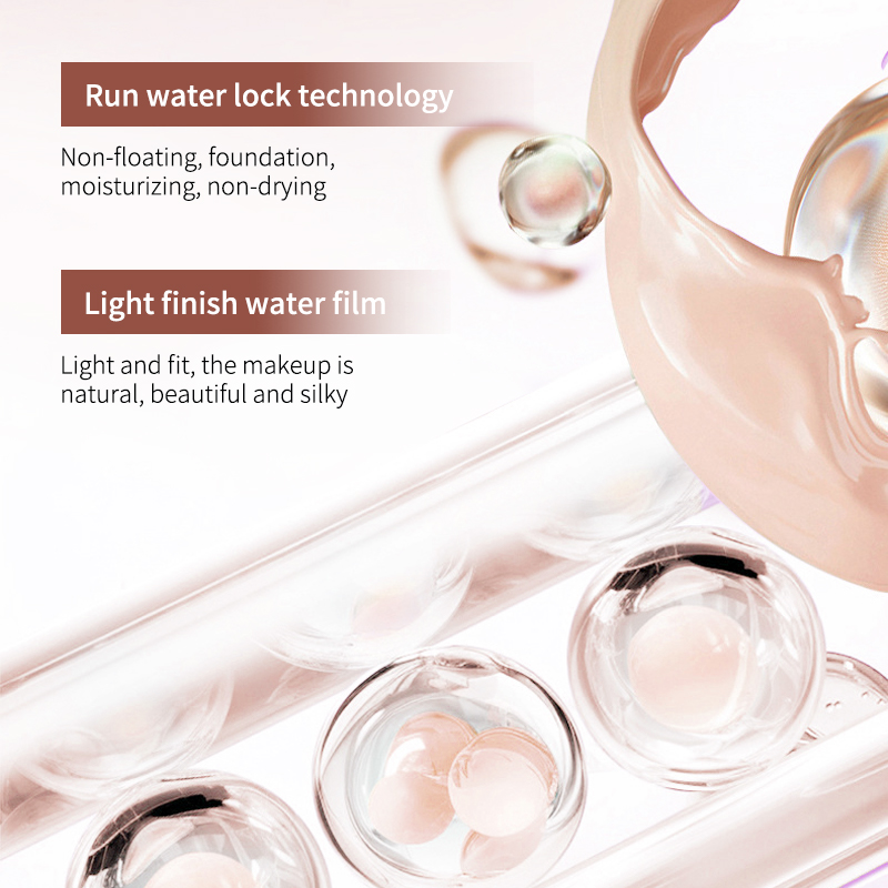 O'cheal Moisture Foundation Concealer Bb Cream Soft Moisture Breathable Air Cushion Cream for Daily Life or Office