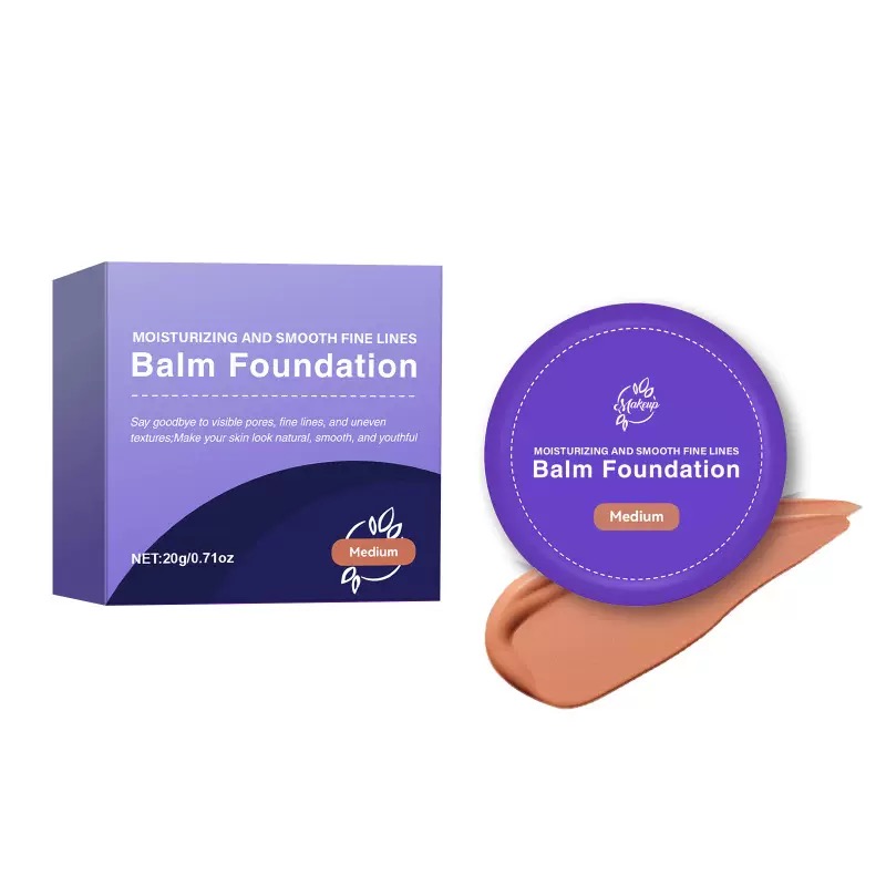 New Arrive 4 Colors 20g Light Foundation Cream Private Label Makeup