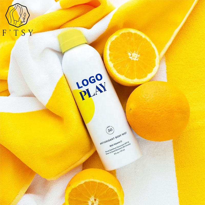 Private Label Organic Natural Tinted Best Mineral Body Sunscreen Cream Moisturizer Whitening Organic Sunscreen Cream