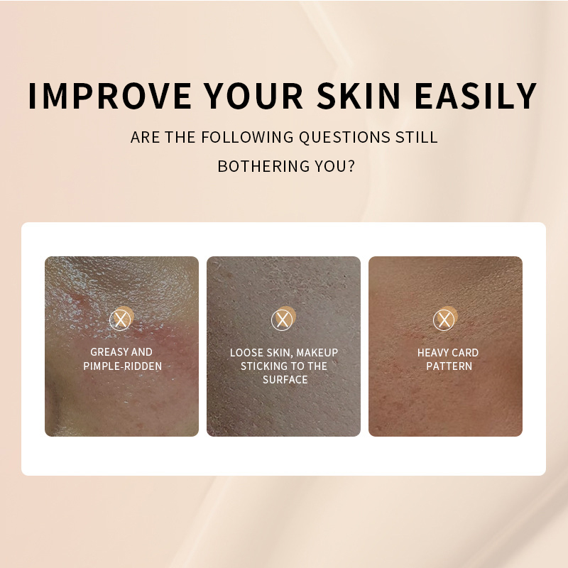 Source Factory Glow Vegan Poreless Liquid Foundation Concealer Long Lasting Light Beige Focus Dewy Makeup 13 Colors OEM/ODM