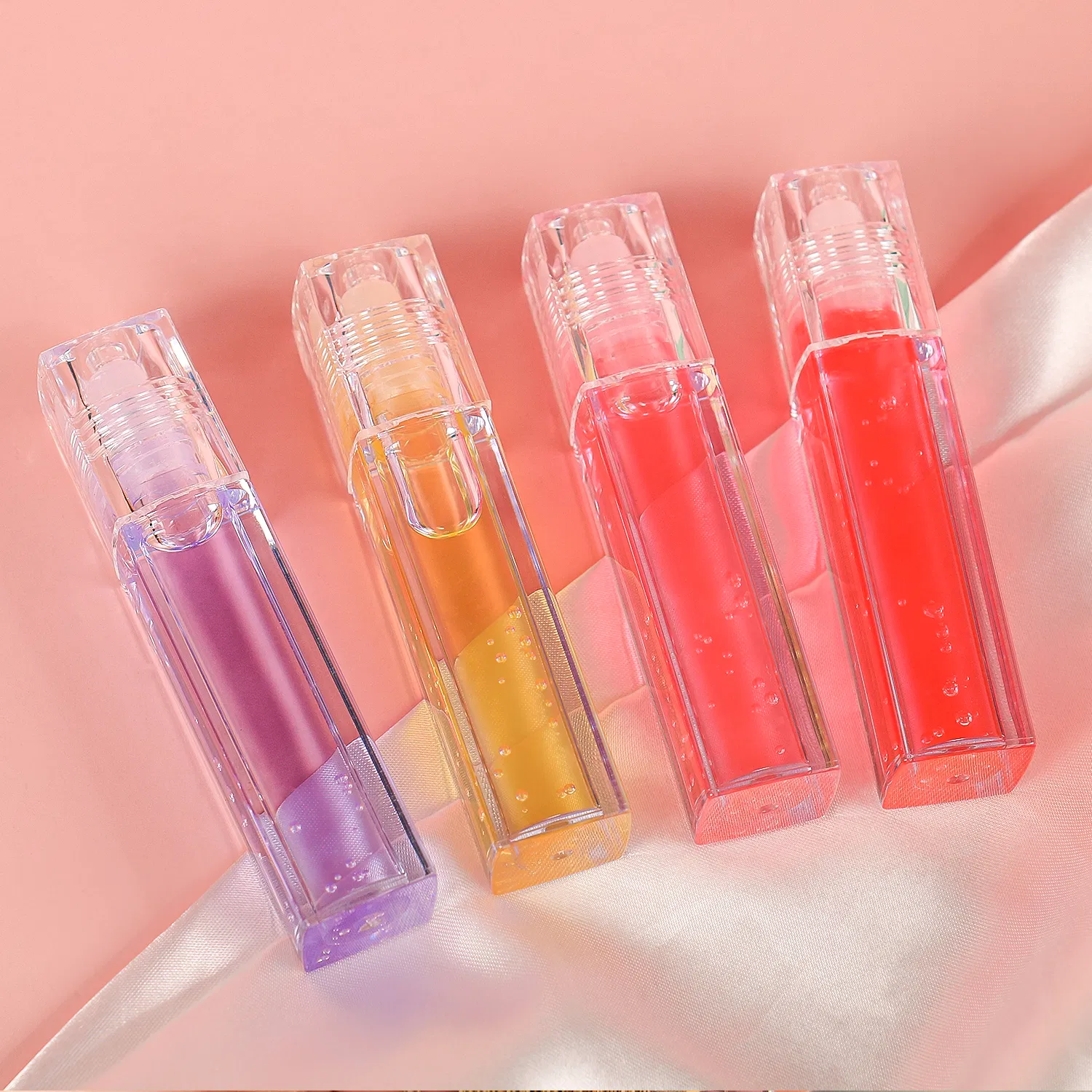 OEM Non-Sticky Lip Oil Moisturizer with Vitamin