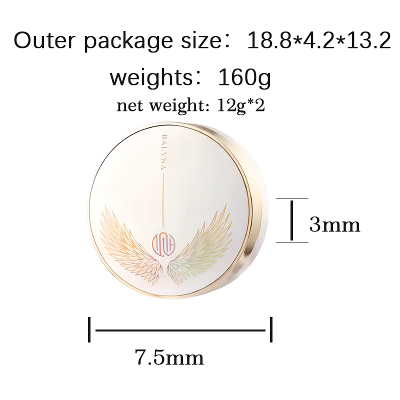 Custom Logo Face Cosmetics Long Wear Concealer Moisturizing Air Cushion Foundation