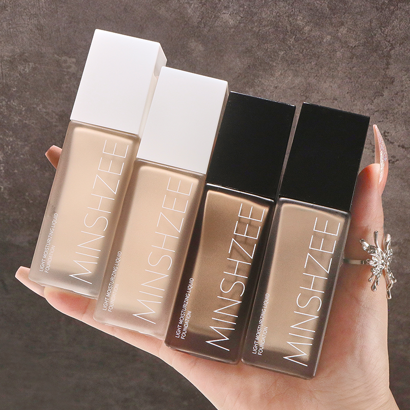 MINSHZEE Luminous Foundation - Full Coverage Long-Lasting, Lightweight Non-Caking, Matte Full Coverage Bb Cream Foundation