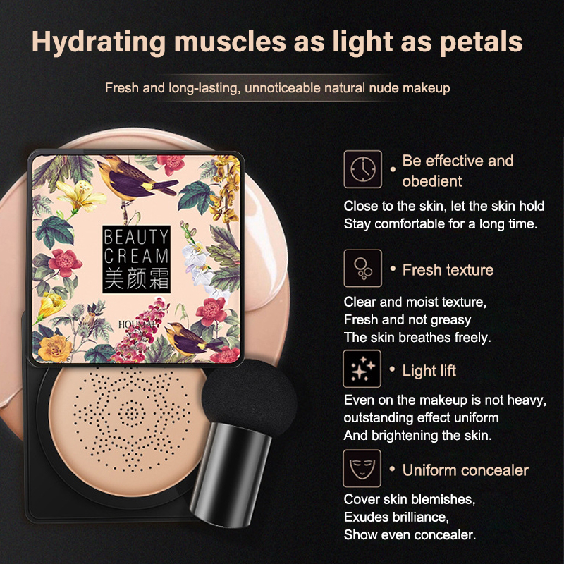 Mushroom Head Moisturizing Long Lasting Matte Air Cushion Bb Cream Spf 50 Guangzhou Cosmetic Bb Cream Private Label