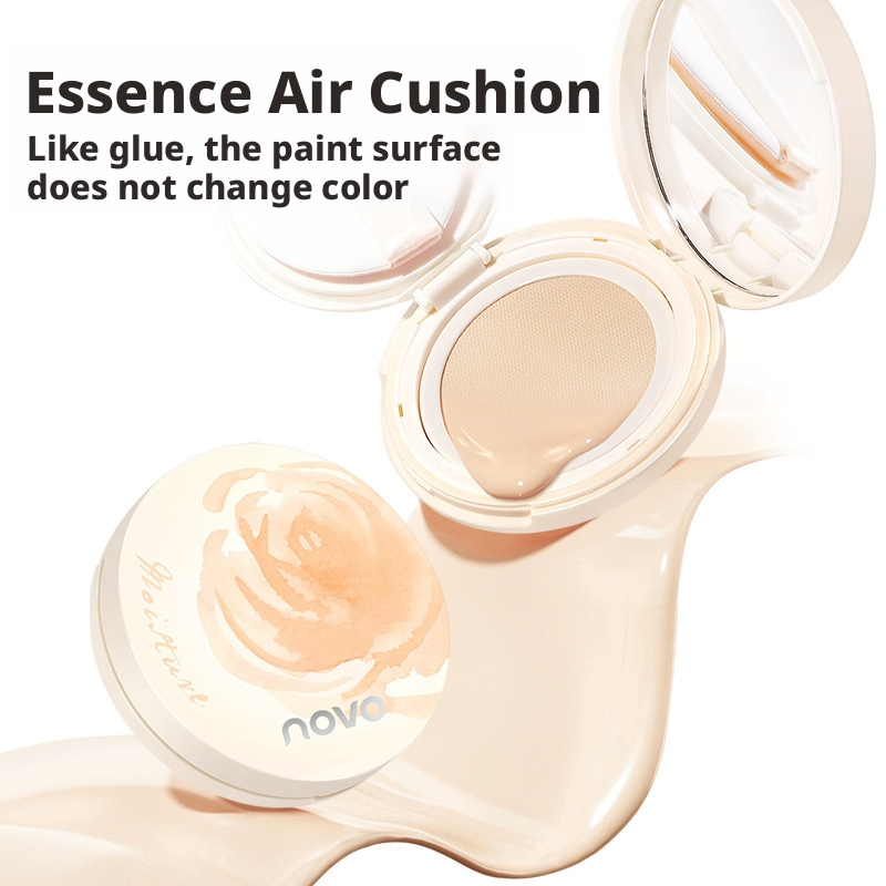 Breathable Light Silky Air Cushion Foundation Waterproof Long Lasting Makeup Air Cushion