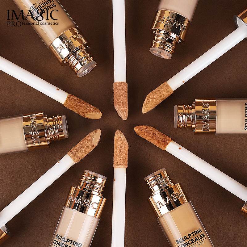 IMAGIC Concealer Liquid Foundation Buildable Full Coverage Hydrating Matte Finish All-Day Wear Universal Shades