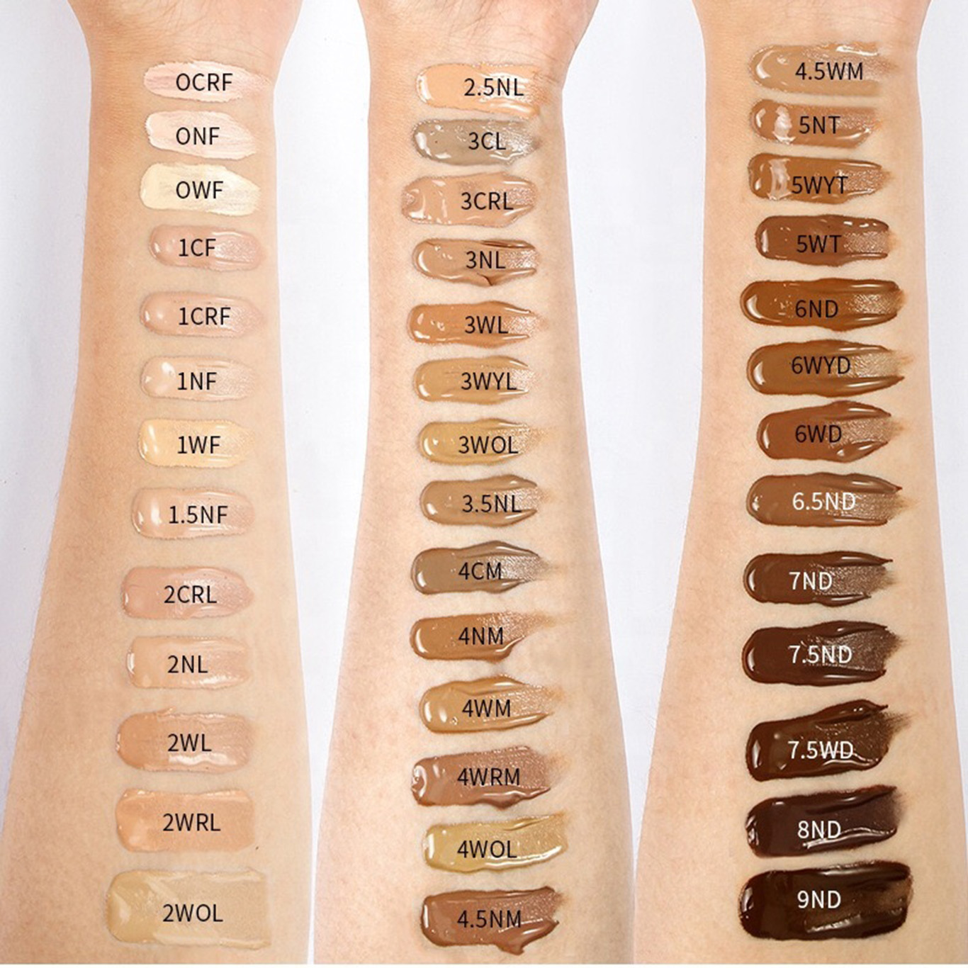 Custom Logo Vegan Waterproof Long Lasting Cream Foundation Full Coverage Concealer Sunproof Dewy Dark Women Private Label