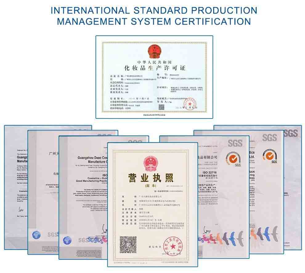 Certification