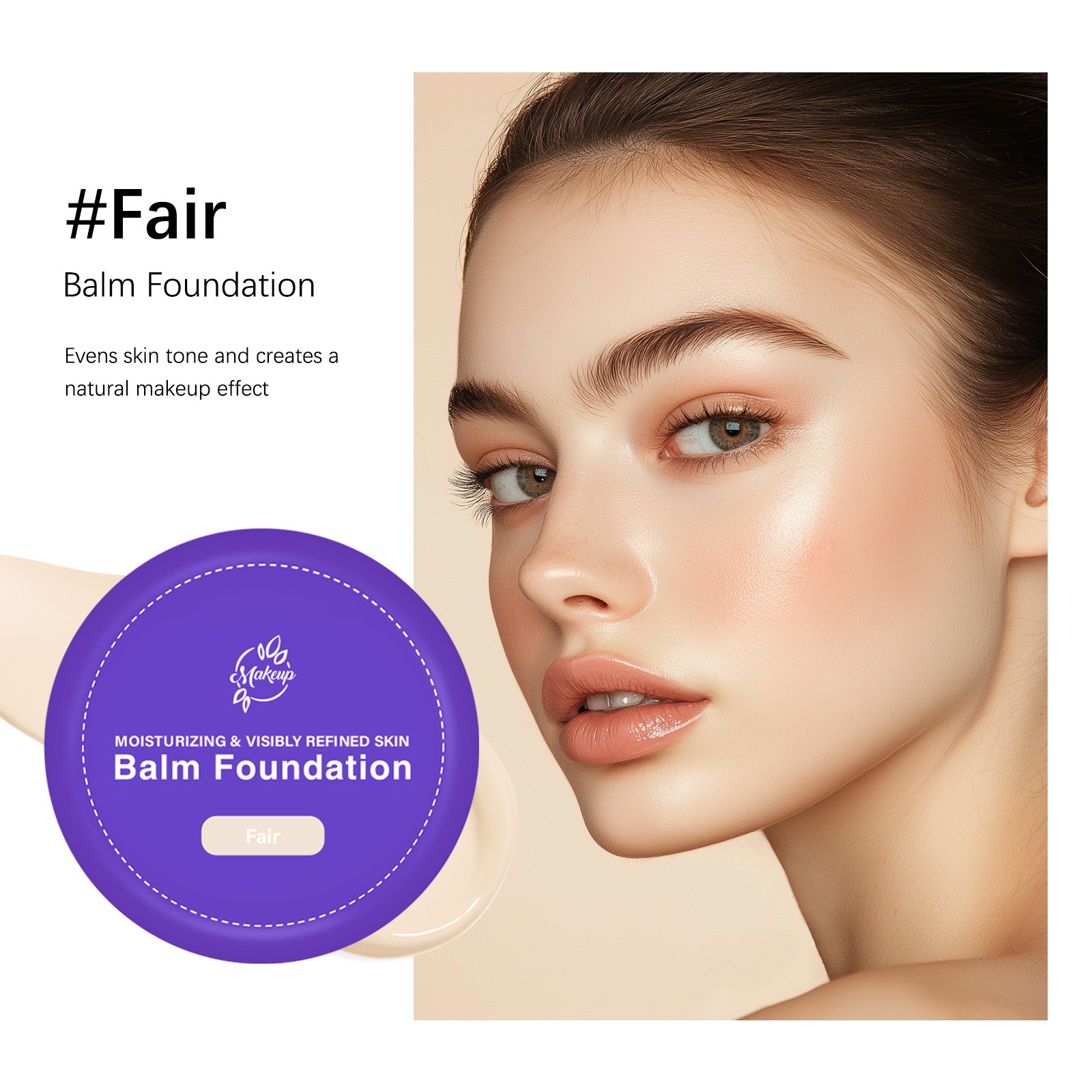 New Arrive 4 Colors 20g Light Foundation Cream Private Label Makeup