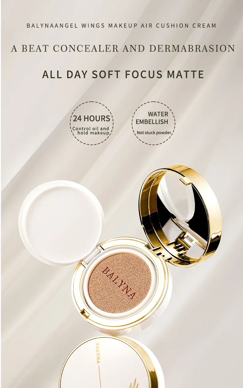 Cosmetics Long Wear Concealer Moisturizing Air Cushion Foundation