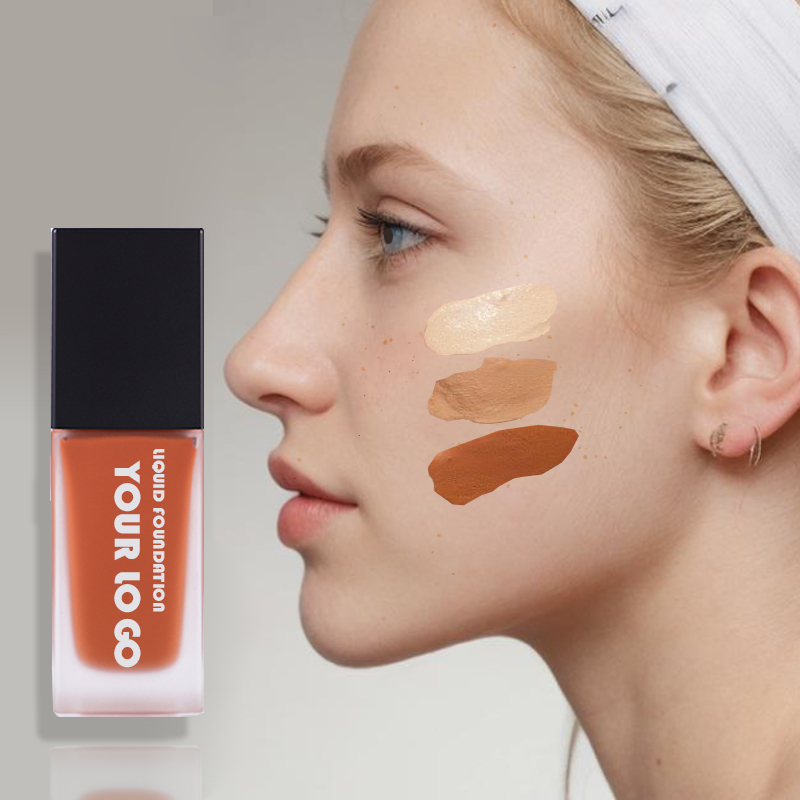 Wholesale Long Lasting High Quality Make up Cream Private Label Full Coverage Waterproof and Matte Makeup Liquid Foundation