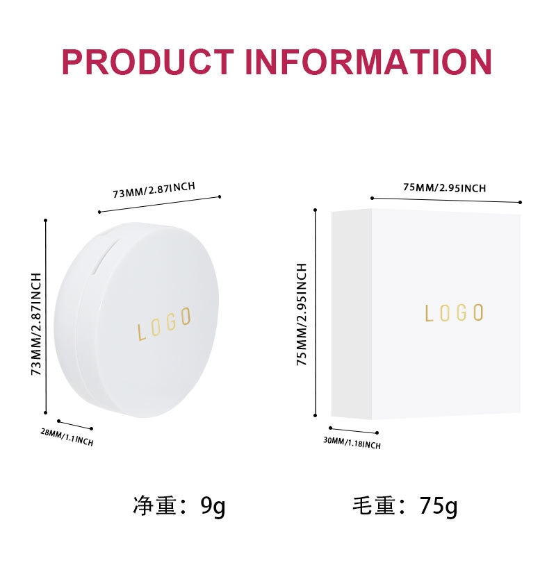 Wholesale Private Label Full Coverage Moisturizing Cushion Foundation Bb Cream Cushion