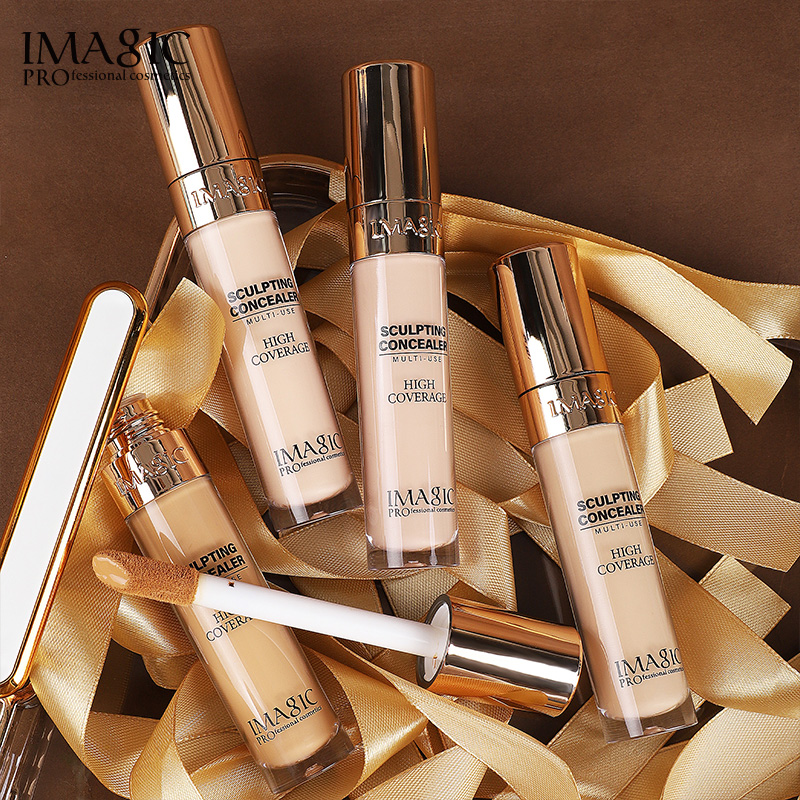 IMAGIC Concealer Liquid Foundation Buildable Full Coverage Hydrating Matte Finish All-Day Wear Universal Shades