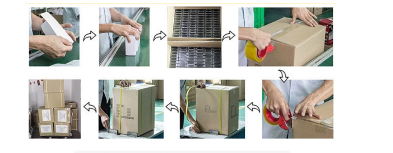 Safe cosmetic packaging flow