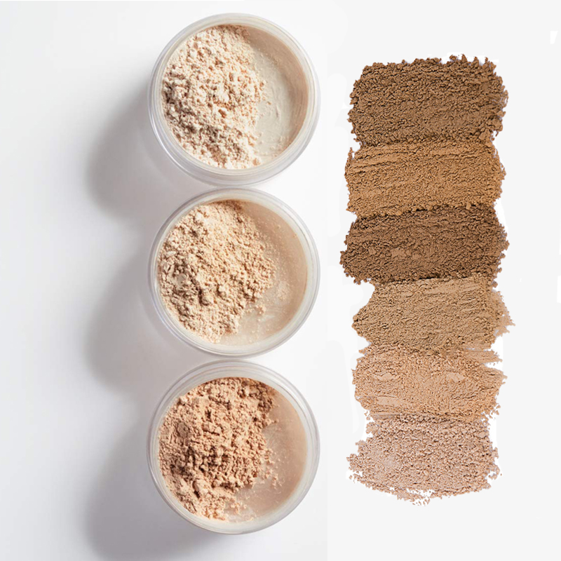 Makeup Manufacturers Face Foundation Powder Private Label Setting Powder Foundation for Black Women