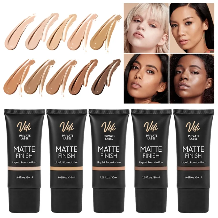 Improves Skin OEM Custom Liquid Foundation for Mommy Skincare