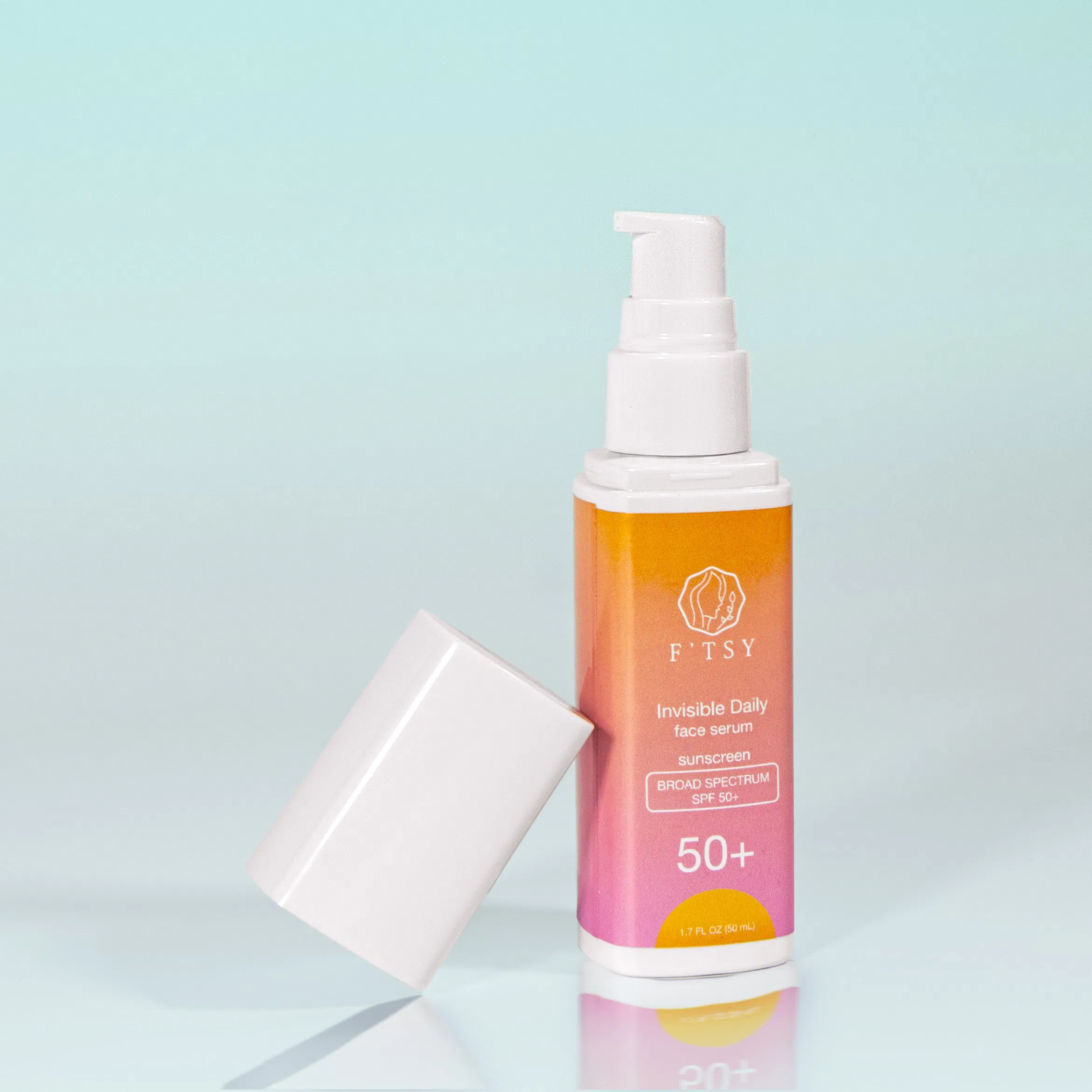 Hot Selling Custom Logo Light Dewy Finished Tinted Broad Spectrum Mineral SPF30 Sunblock Sunscreen Serum