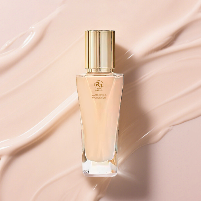 Long-Lasting Matte Mineral Liquid Foundation Cream Lightweight Waterproof Non-Removable Concealer Brightening
