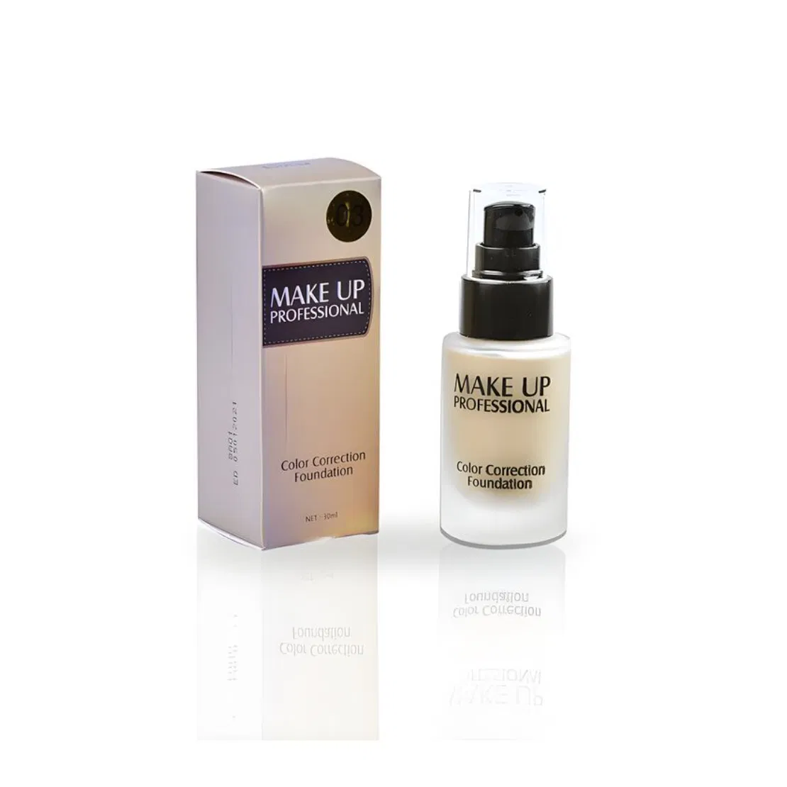 Lightweight Color Correction Foundation with SPF 15 for Radiant Skin