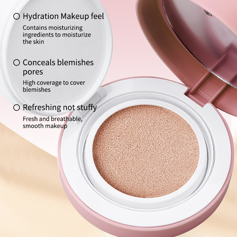 O'cheal Moisture Foundation Concealer Bb Cream Soft Moisture Breathable Air Cushion Cream for Daily Life or Office