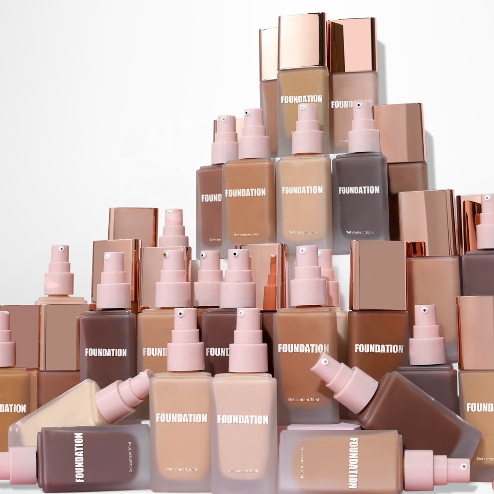 Wholesale Custom Logo Face Make up Foundation Cream Vegan High Quality Luxury Makeup Foundation (New)