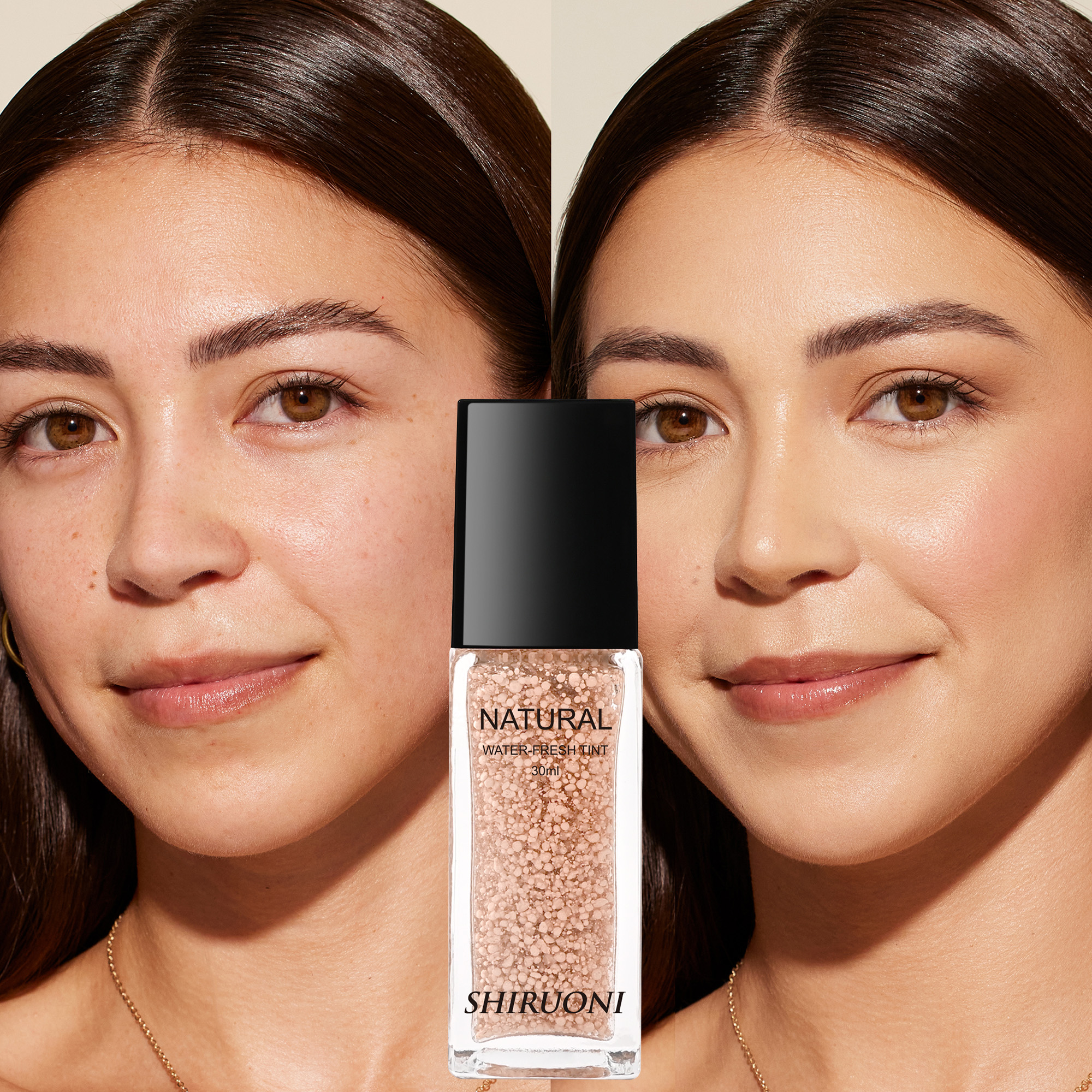 Private Label Lightweight Waterproof Micro Capsules Bursting Oil Bead Foundation Serum Long Lasting Coverage Skin Enhancing