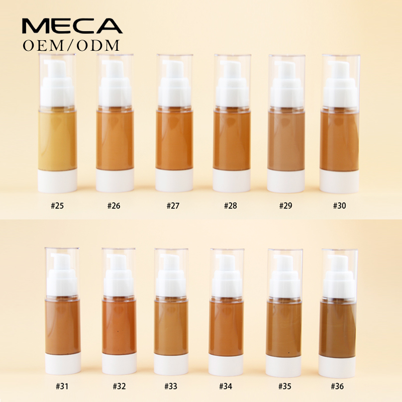No logo 41 Colors Makeup Private Label Liquid Foundation Full Coverage Foundation Wholesales
