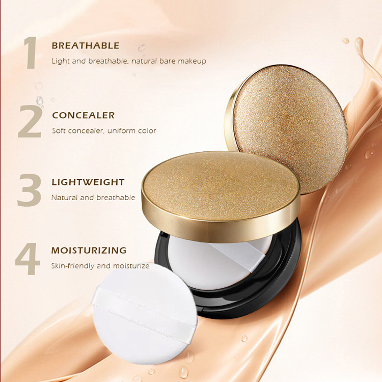 Custom Face Makeup Foundation Long Lasting Moisturizing Full Coverage Concealer Sunscreen Air Cushion Bb &amp; Cc Cream