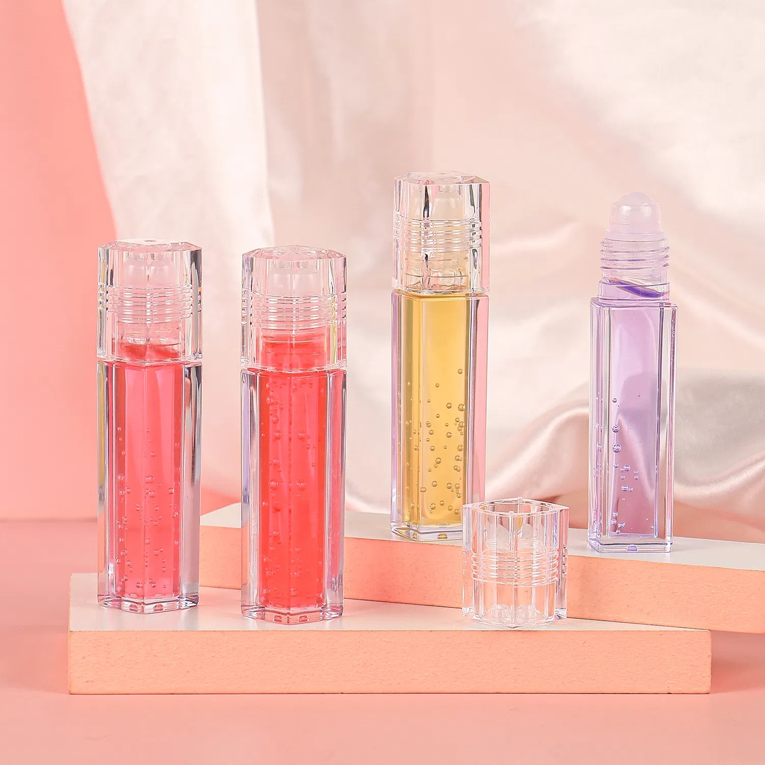 OEM Non-Sticky Lip Oil Moisturizer with Vitamin