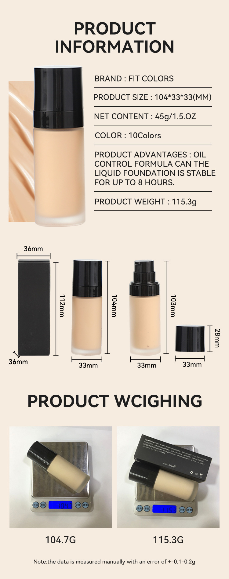 Custom Foundation for Dark Skin