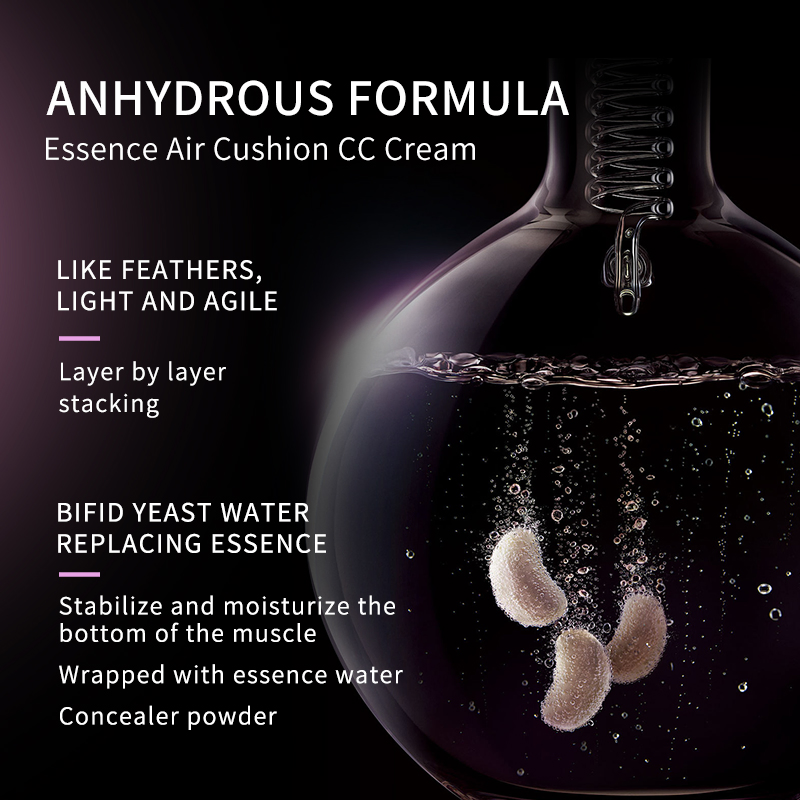 Luxurious Care and Makeup Maintenance True Love Light Airy Air Cushion Cc Cream