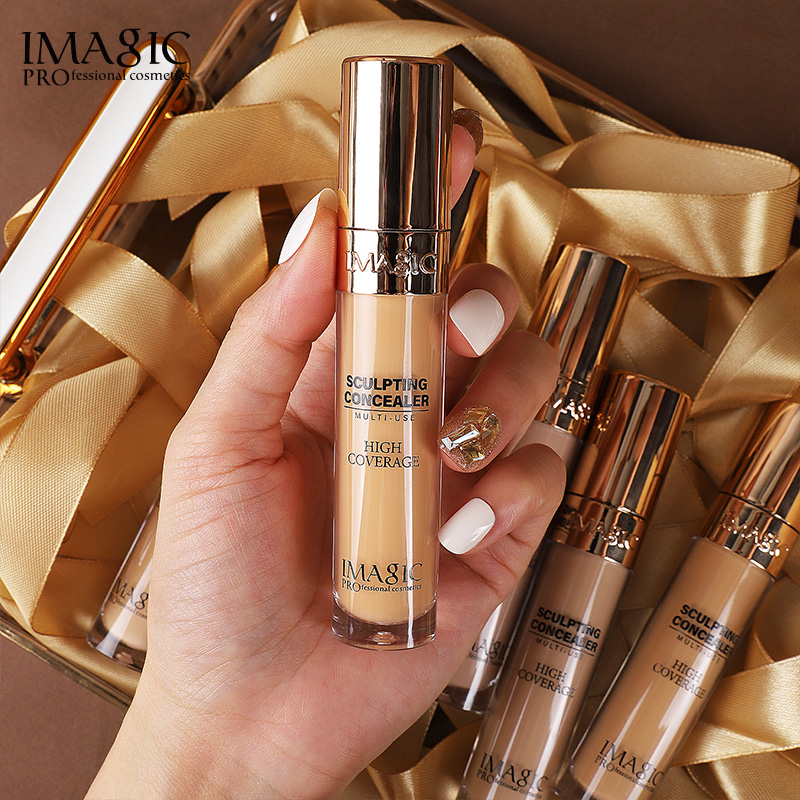 IMAGIC Concealer Liquid Foundation Buildable Full Coverage Hydrating Matte Finish All-Day Wear Universal Shades