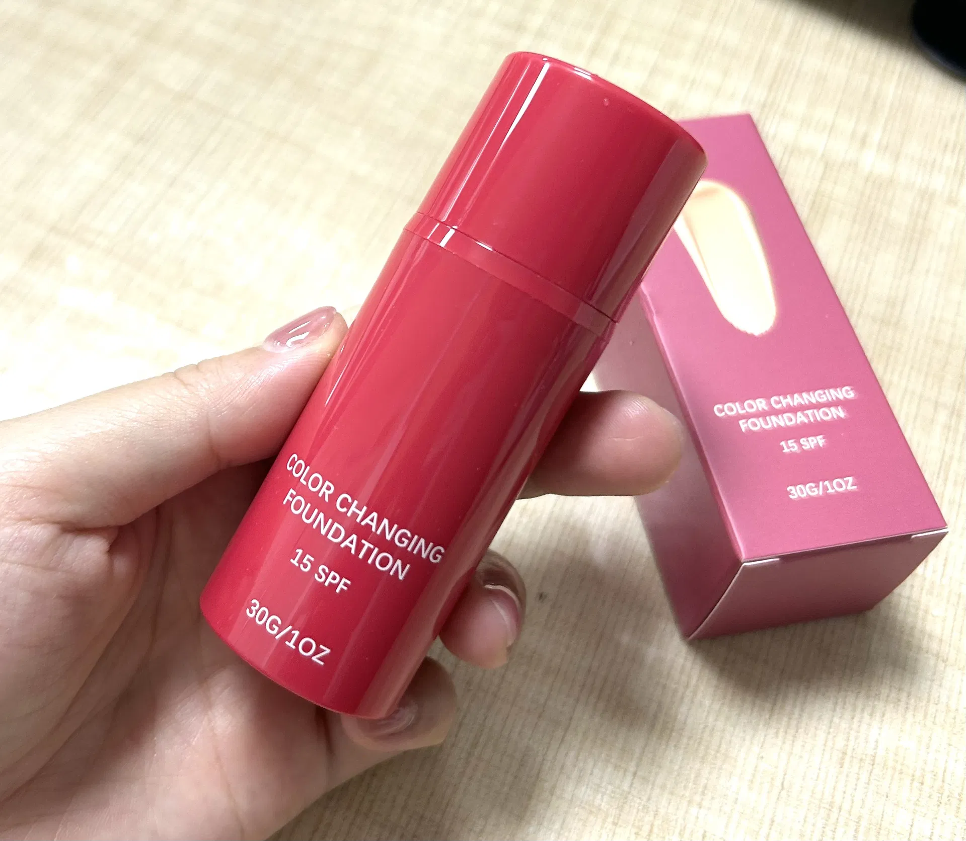 Private Label Mineral Tinted Sunscreen Serum Drops Vegan Organic Hyaluronic Acid SPF 50+ Moisturizer Sun Protector for Face