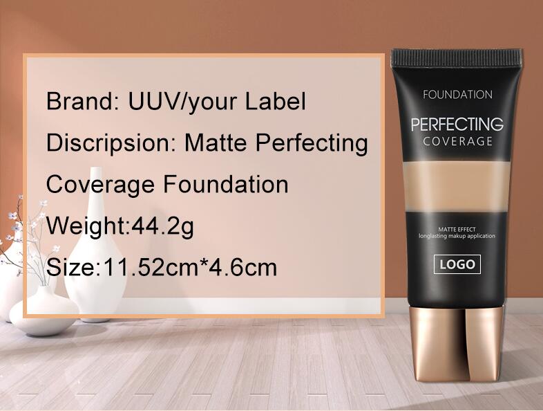 Moisturizing Liquid Foundation Concealer Matte Multicolor BB Cream Base Cream