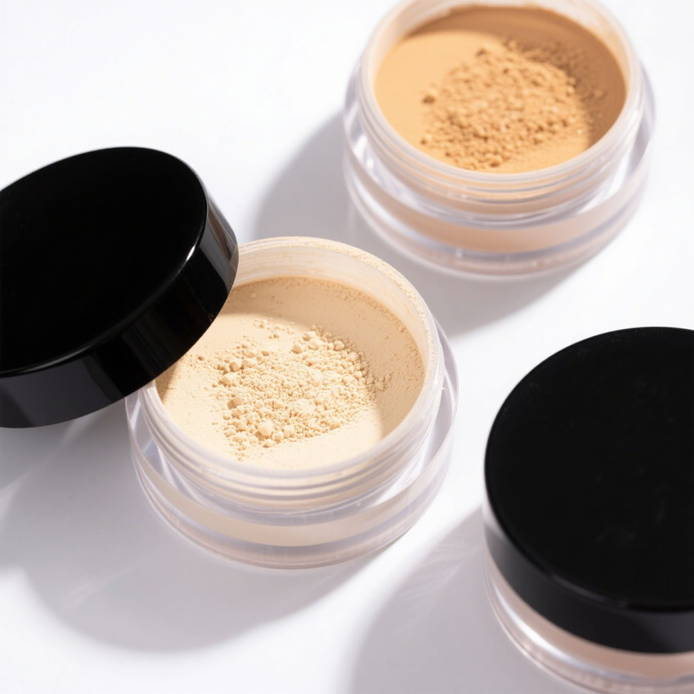 Vegan Waterproof Face Setting Loose Powder Long Lasting Oil Control Foundation Makeup
