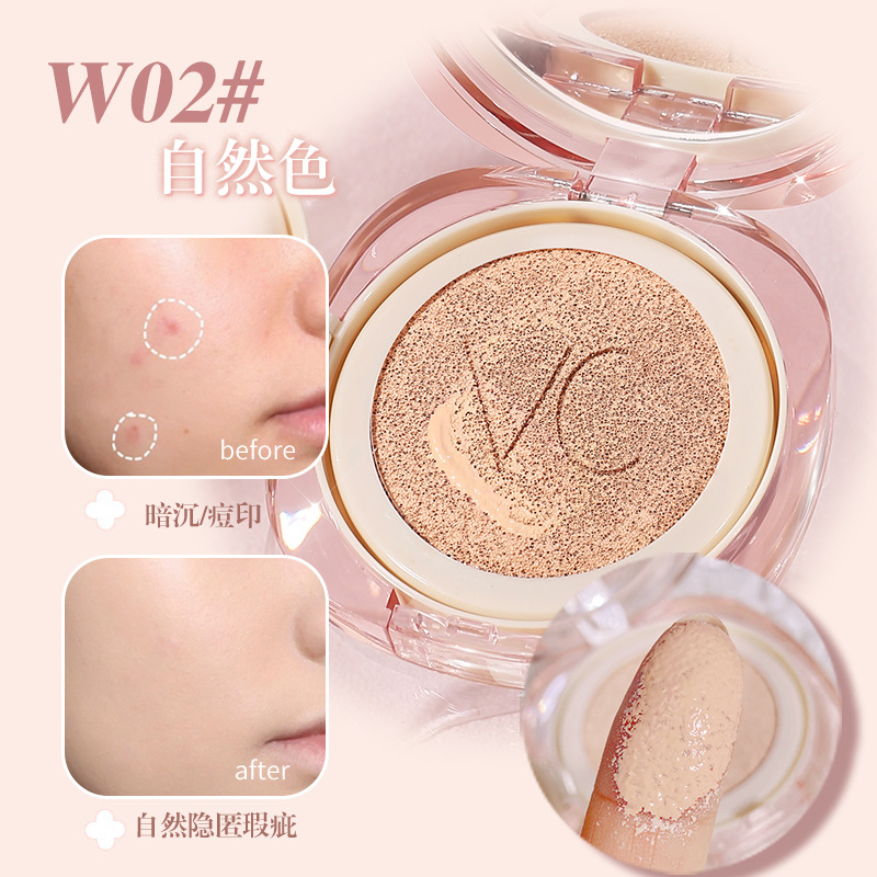 Natural Finish Breathable Cushion Foundation